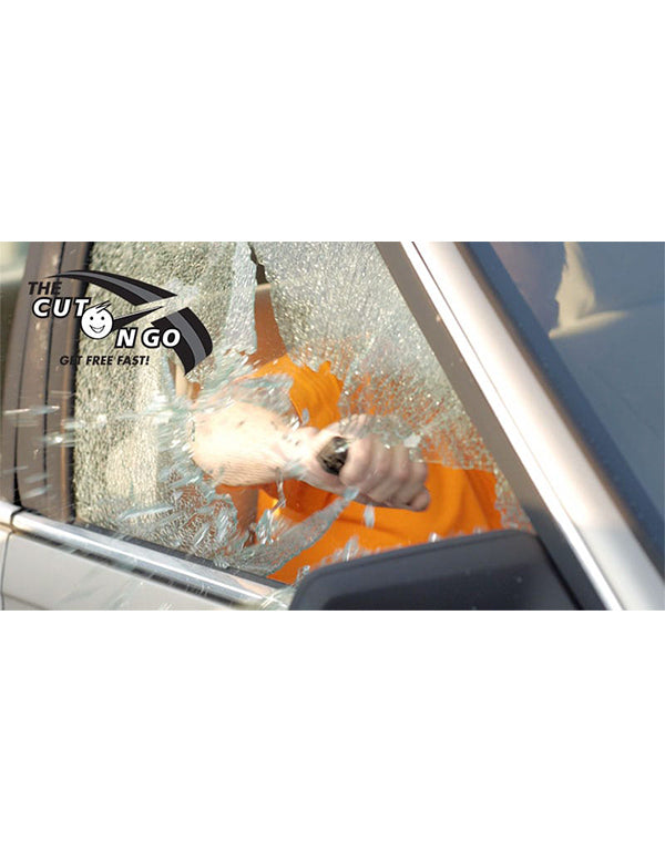 Cut N Go® Emergency Seat Belt Cutter & Window Breaker – Single Pack