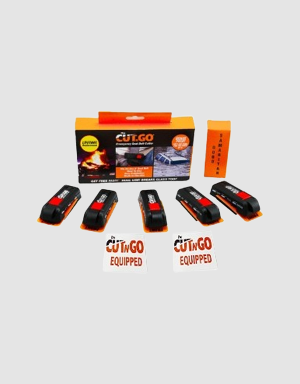 Cut N Go® Emergency Seat Belt Cutter & Window Breaker – Family 5 Pac